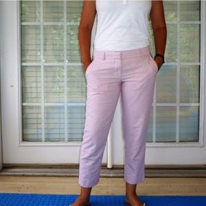 J. Crew pink ankle pants
